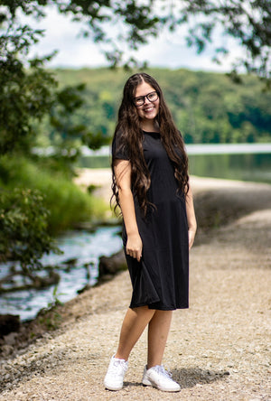 Athletic Black Dress
