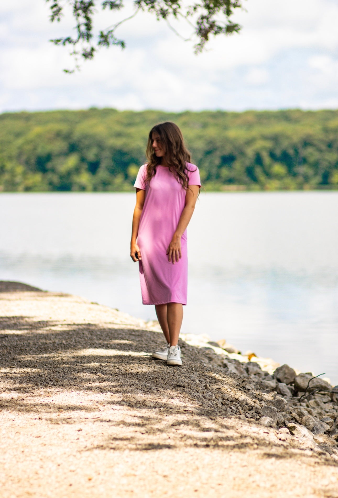 Athletic Pretty Pink Dress