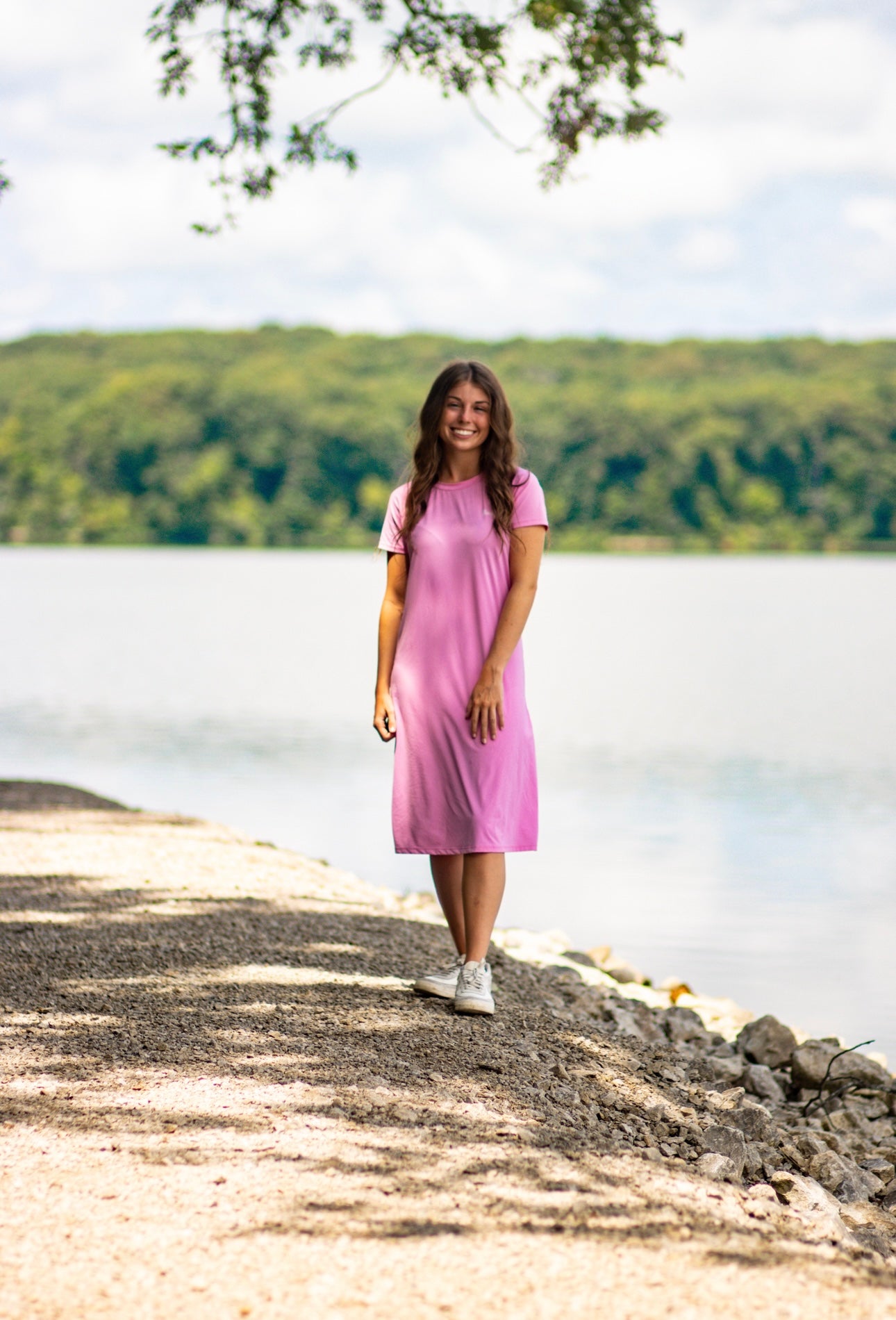 Athletic Pretty Pink Dress