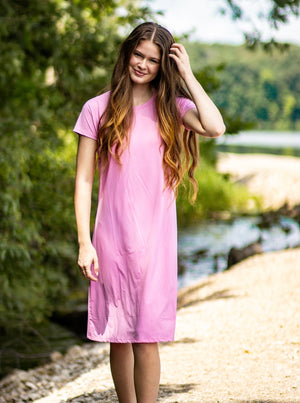 Athletic Pretty Pink Dress