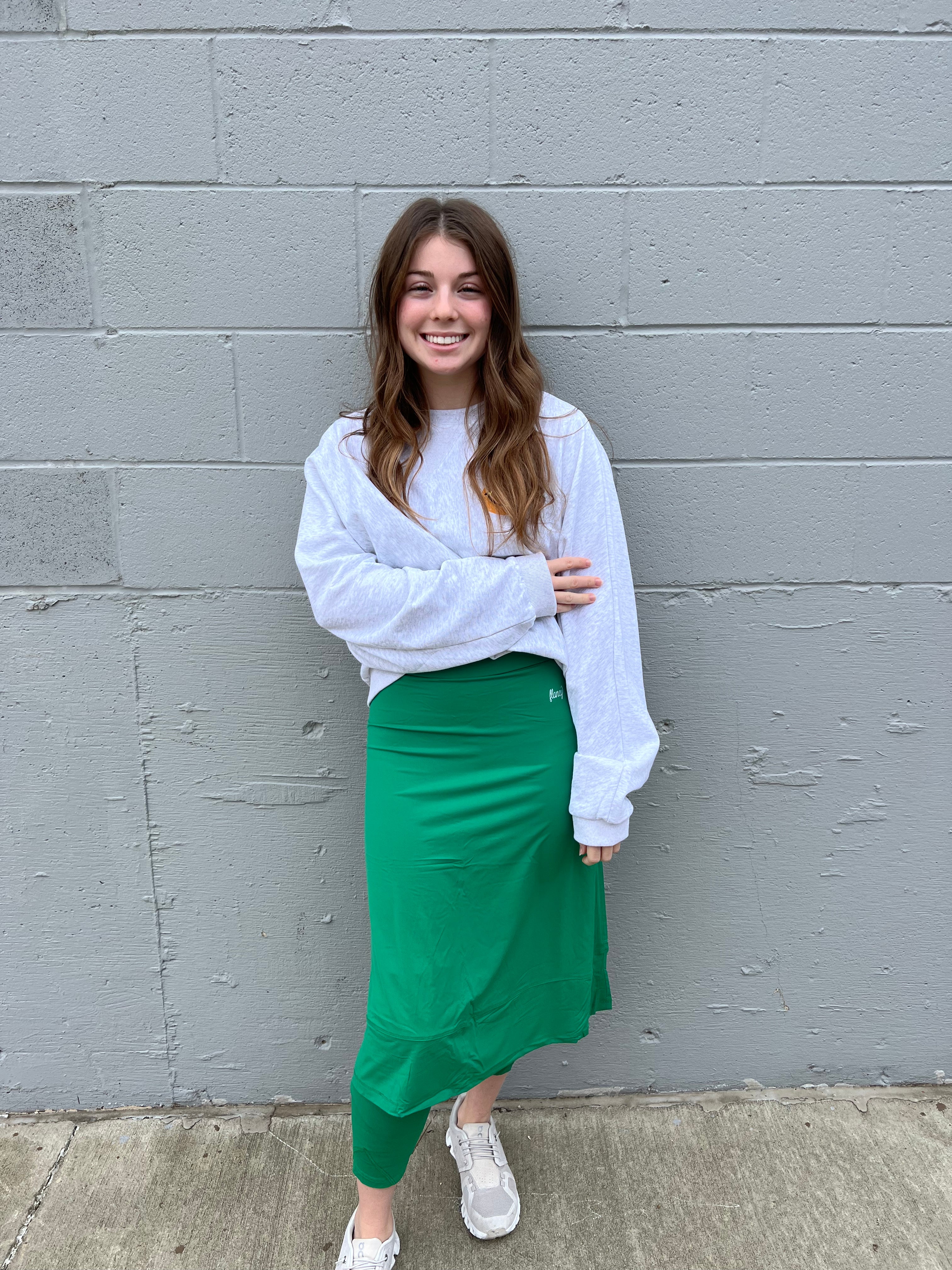 Flancy Green Long – Modest Direct