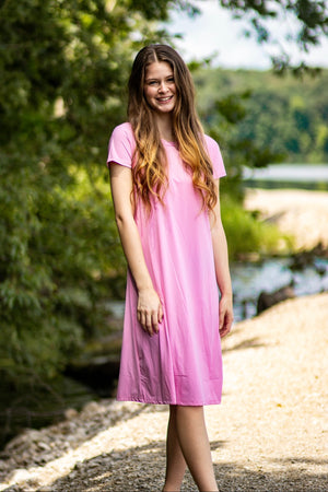 Athletic Pretty Pink Dress