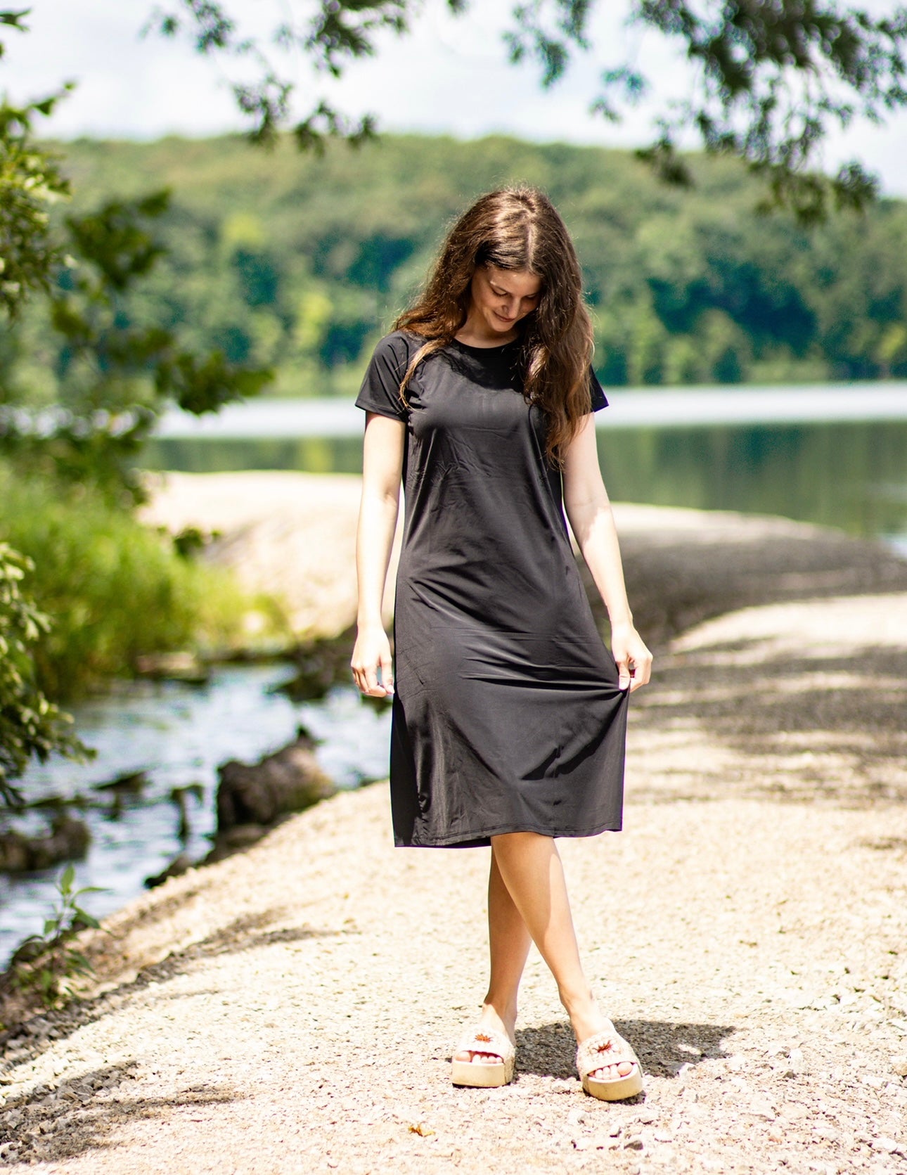 Athletic Black Dress